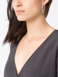 silver single earring