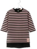 striped sweatshirt dress