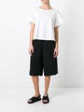 scalloped T-shirt