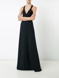 long flared dress 