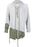 zipped hoodie
