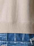 layered detail sweatshirt