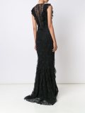 v-neck gown 
