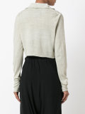cropped cardigan
