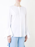 flared sleeves shirt 