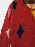 diamond pattern jumper