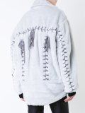 lace up biker jacket