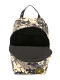 Medusa patch printed backpack