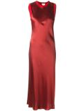 bias cut satin dress