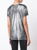 metallic T-shirt