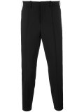 tapered tailored trousers