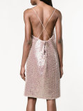 sequin embellished slip dress 