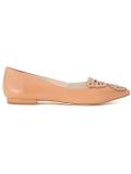 Bibi studded butterfly ballerinas
