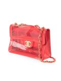 jumbo quilted chain shoulder bag