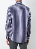 striped button down shirt