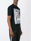abstract print T-shirt 