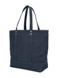 embroidered logo tote bag