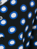 spot print cardigan