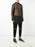 sheer longsleeved T-shirt