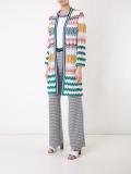zig-zag pattern open cardigan