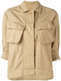 crinkled military jacket