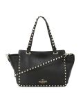 'Rockstud'蓬形手提包