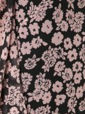 floral print off-shoulder blouse