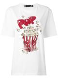 popcorn print T-shirt