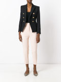 tapered cropped trousers