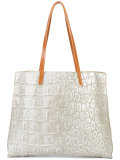 textured tote bag