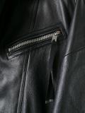 oversized leather coat 