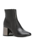 mirrored heel ankle boots