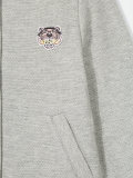 Tiger patch bomber jacket