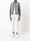 slip pockets denim jacket 