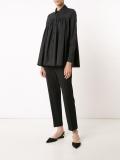 pleated detail shirt