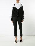 shoulder-tie cardigan