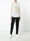 V-neck cropped cardigan