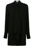 long pussy bow blouse