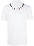 Lightning bolt polo shirt