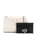 logo plaque shoulder bag