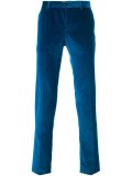 velvet tailored trousers