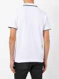 embroidered logo polo shirt
