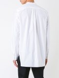 band collar shirt