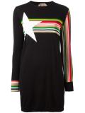 striped sweatshirt dress