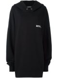 'Hard Core' oversized hoodie
