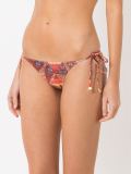 abstract print bikini bottom