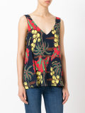 Havana print blouse