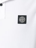 logo patch polo shirt