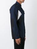 panelled colour block shirt