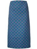 heart print 'Sigma' skirt